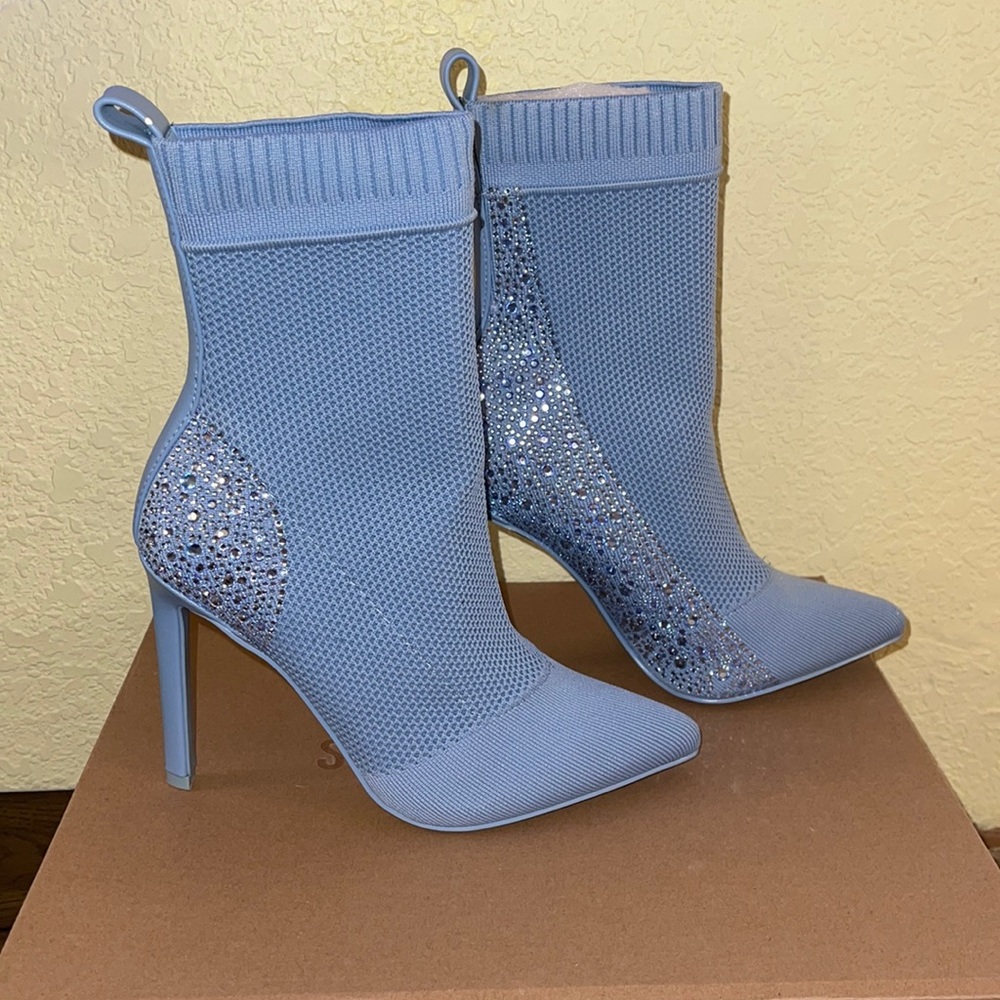 Steve Madden Majesty Blue Boots